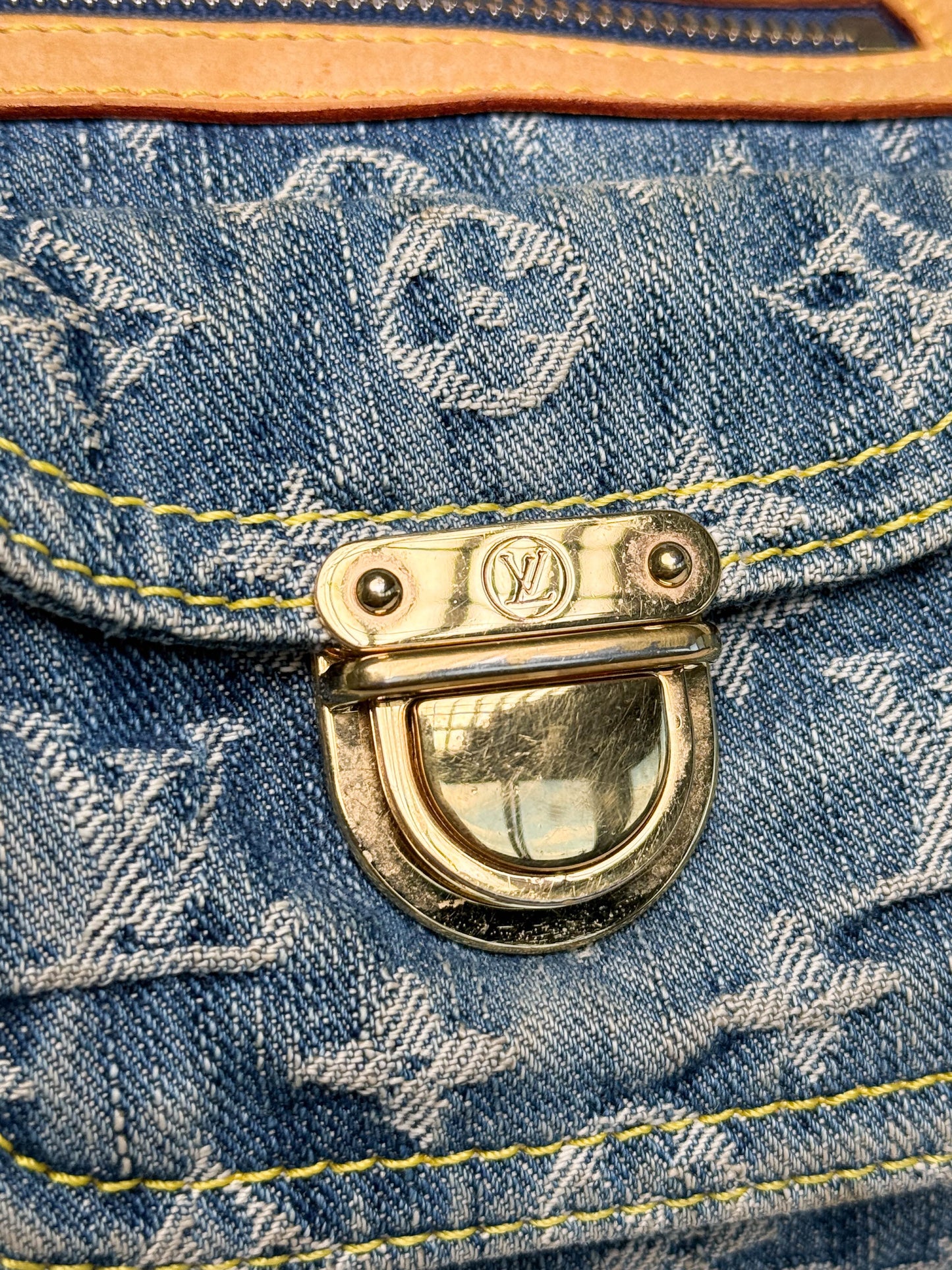 Louis Vuitton Speedy Neo Denim Bag