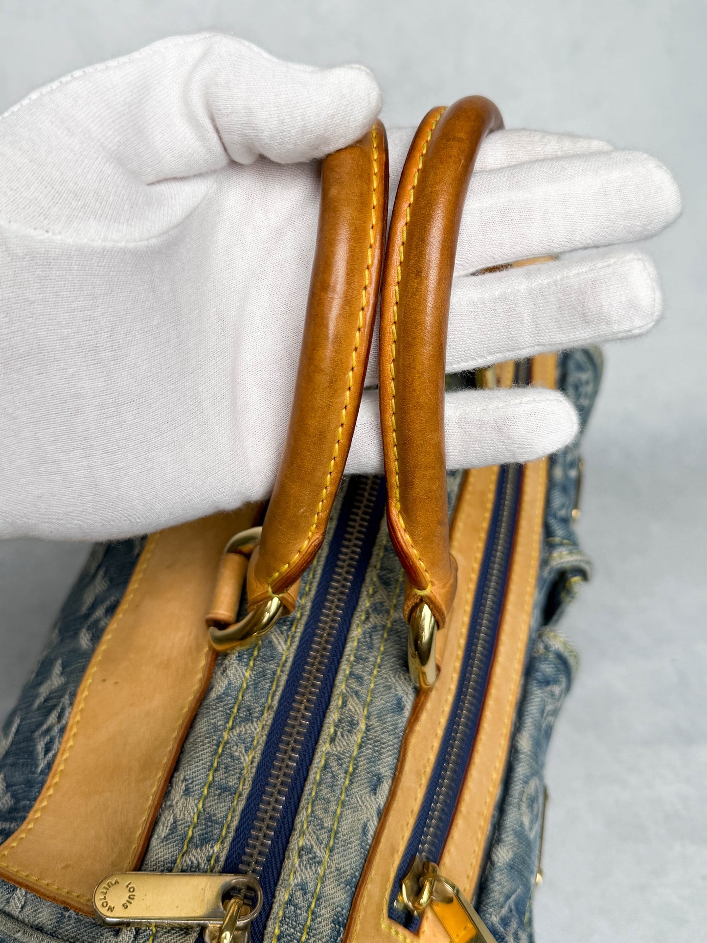 Louis Vuitton Speedy Neo Denim Bag