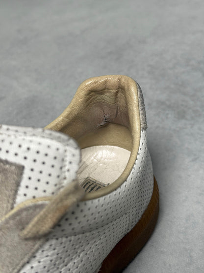 Maison Margiela Replica Low White/Grey Perforated Leather (42)