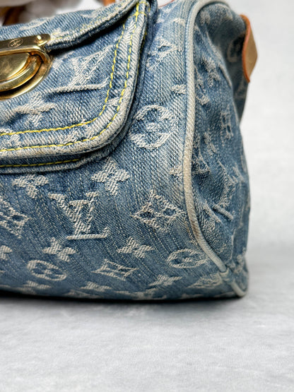 Louis Vuitton Speedy Neo Denim Bag