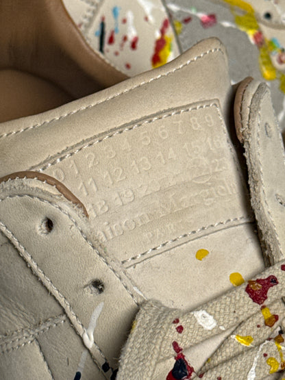 Maison Margiela 'Paint Splatter' GATs Nubuck Leather (40.5)