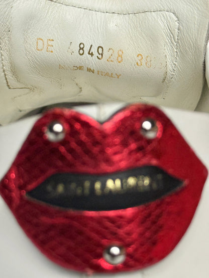 Saint Laurent Court Classic SL/01 'Metallic Lips' (38.5)