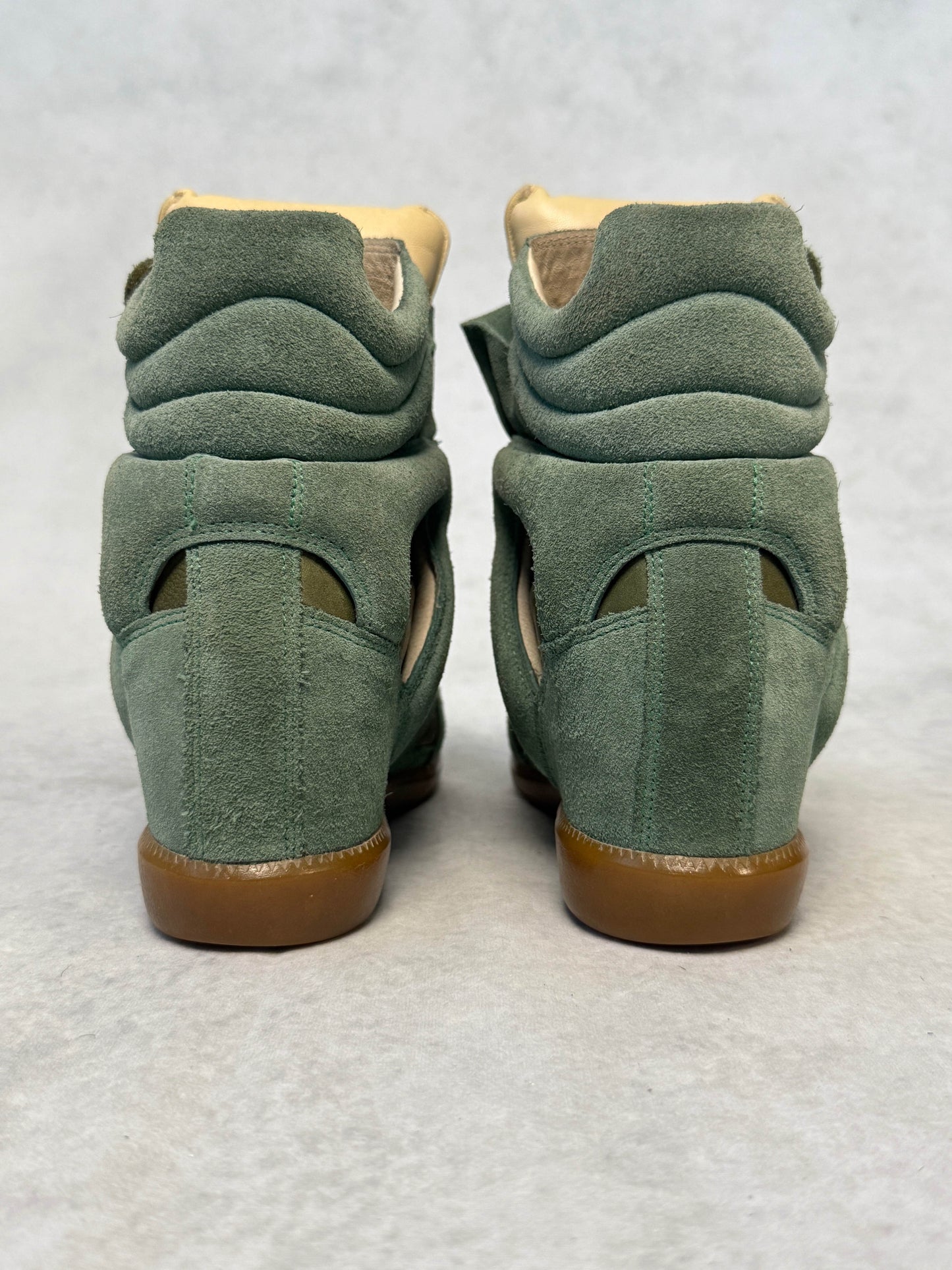 Isabel Marant Bekett Wedge Sneaker Turquoise (39)