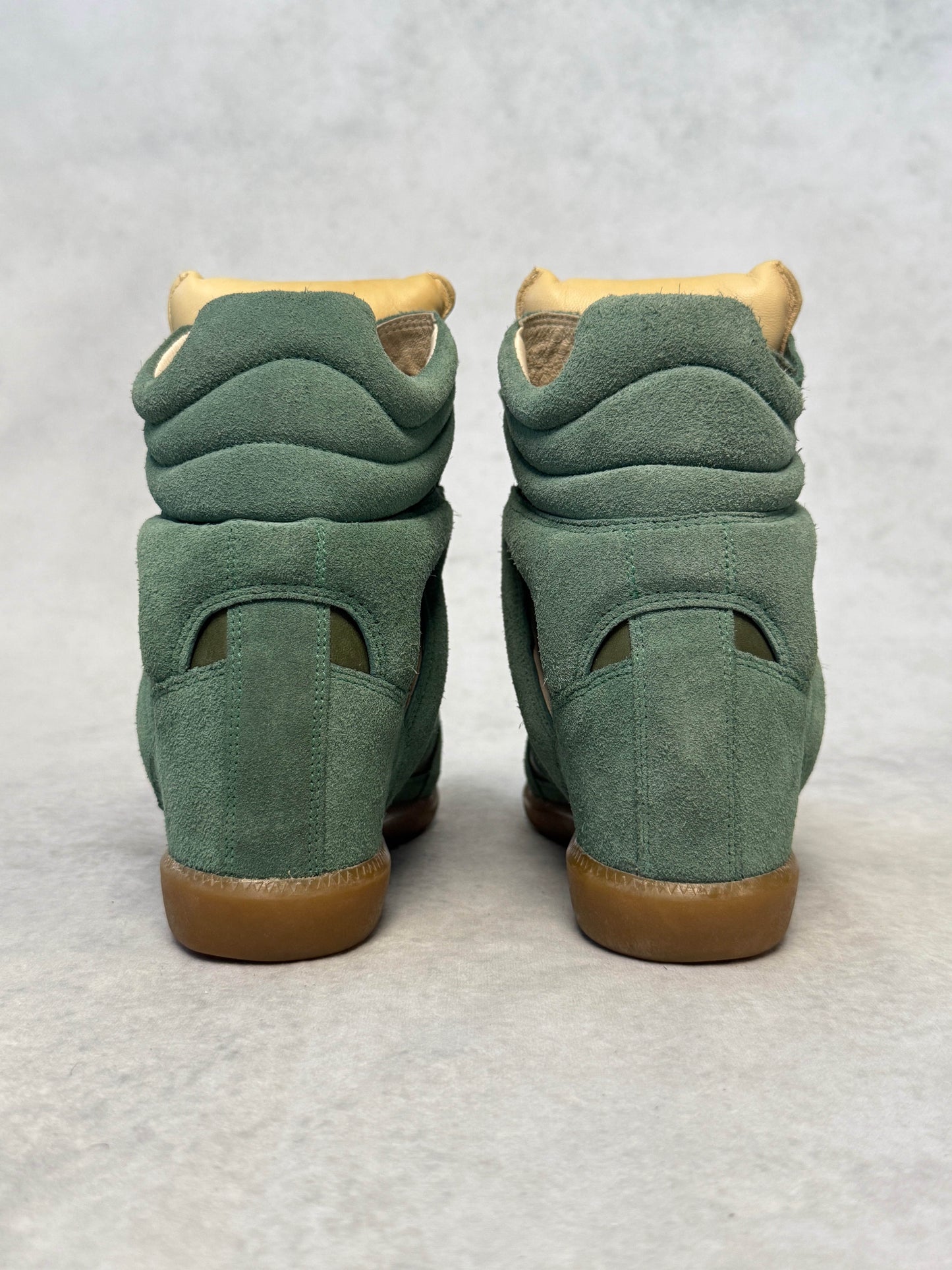 Isabel Marant Bekett Wedge Sneaker Turquoise (39)