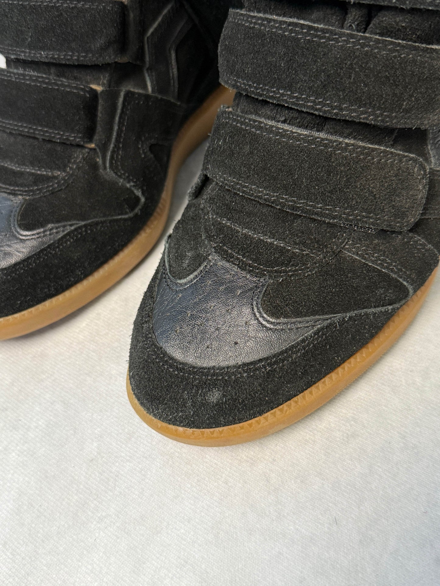 Isabel Marant Bekett Wedge Sneaker Black (40)