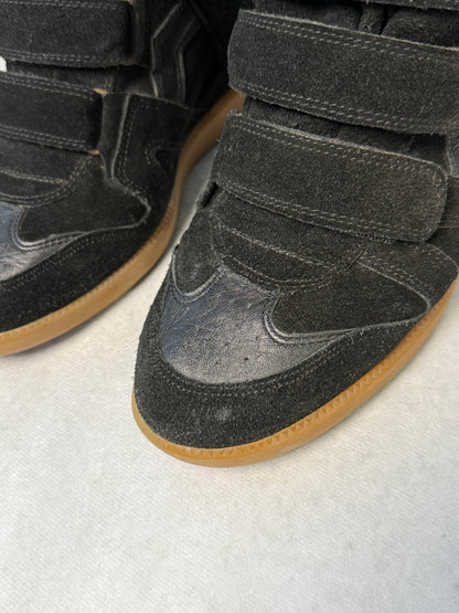 Isabel Marant Bekett Wedge Sneaker Black (40)