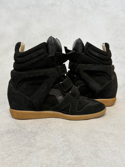 Isabel Marant Bekett Wedge Sneaker Black (40)