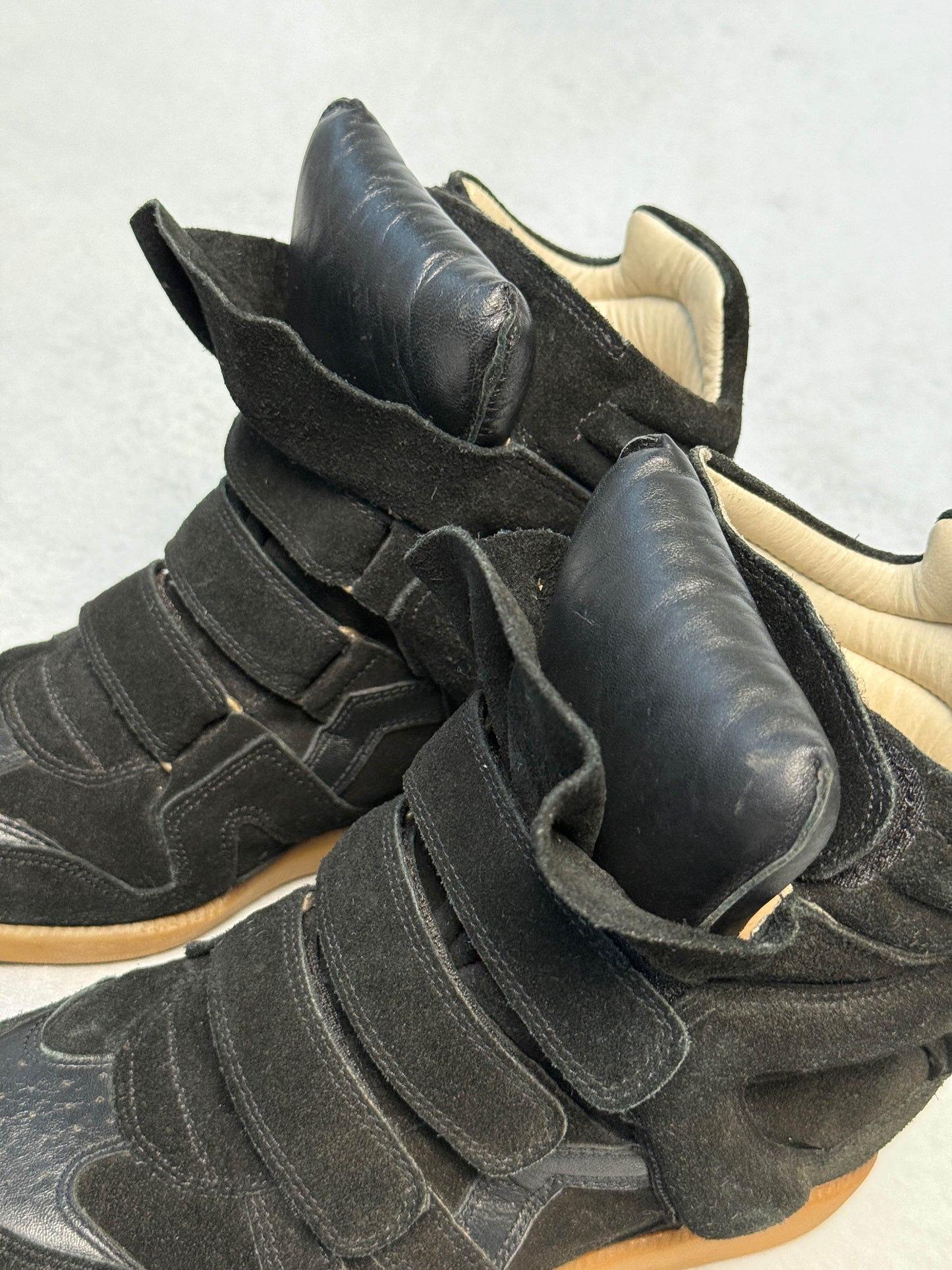 Isabel Marant Bekett Wedge Sneaker Black (40)