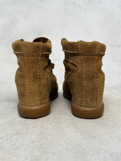Isabel Marant Bobby Wedge Sneaker Brown (40)