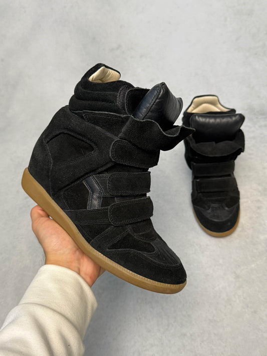Isabel Marant Bekett Wedge Sneaker Black (40)