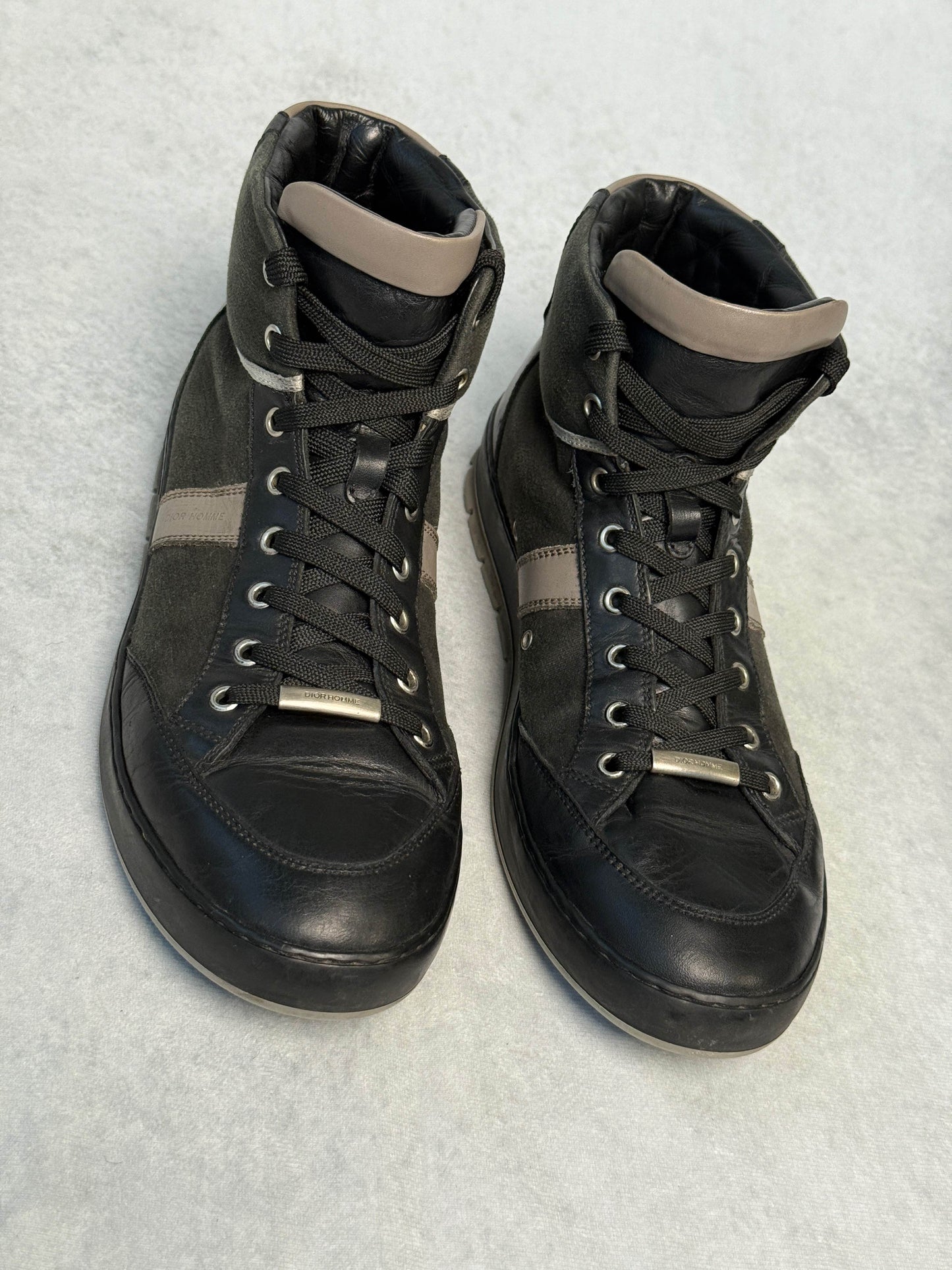 Dior Homme Sneaker High-Top Black/Grey (45)