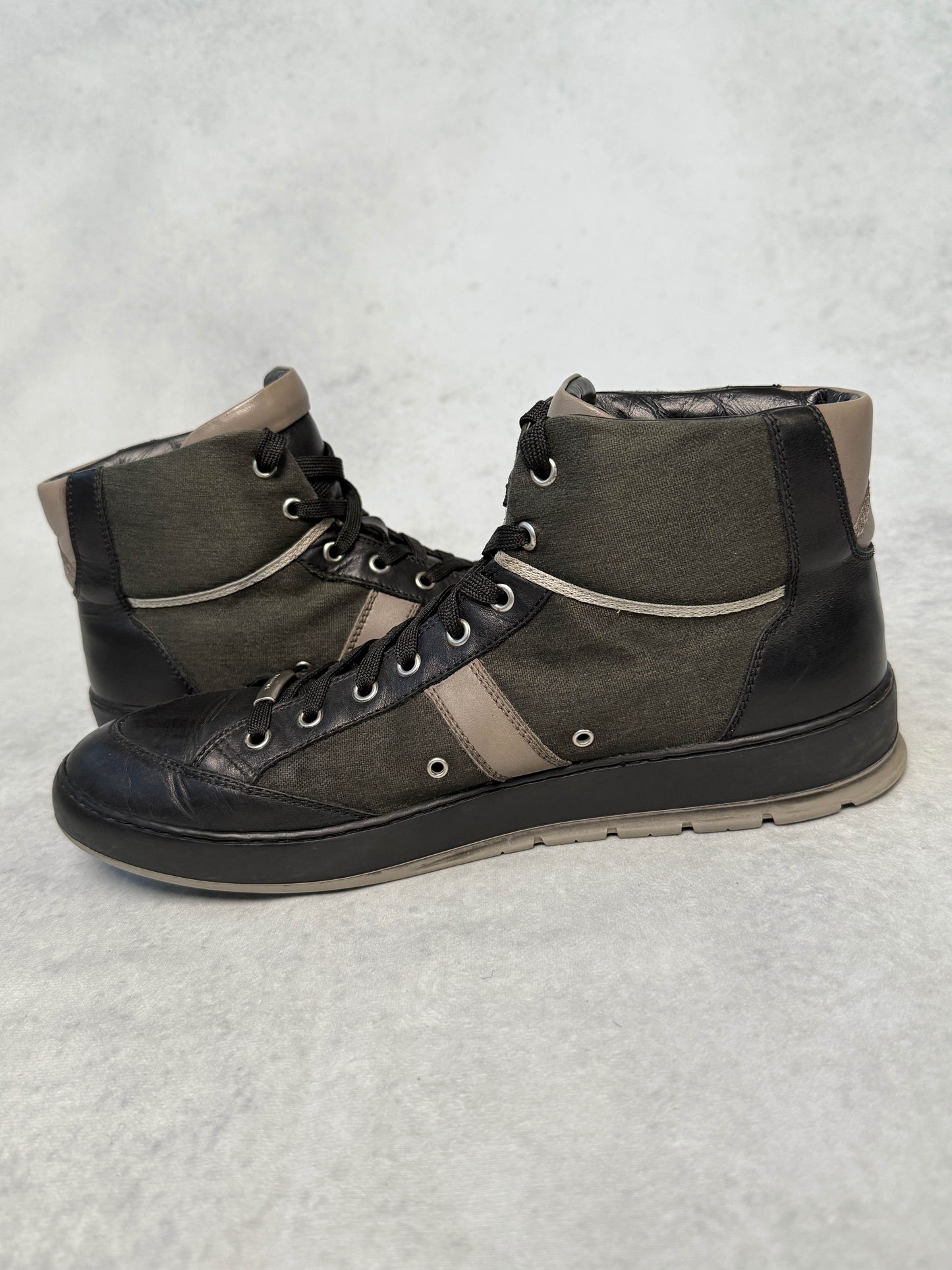 Dior Homme Sneaker High-Top Black/Grey (45)