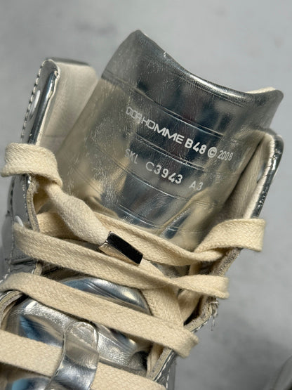 Dior Homme B48 High-Top Sneaker Silver (46)