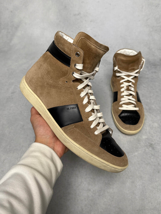 Saint Laurent SL/10H Brown Suede (46)