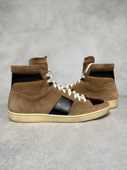 Saint Laurent SL/10H Brown Suede (46)