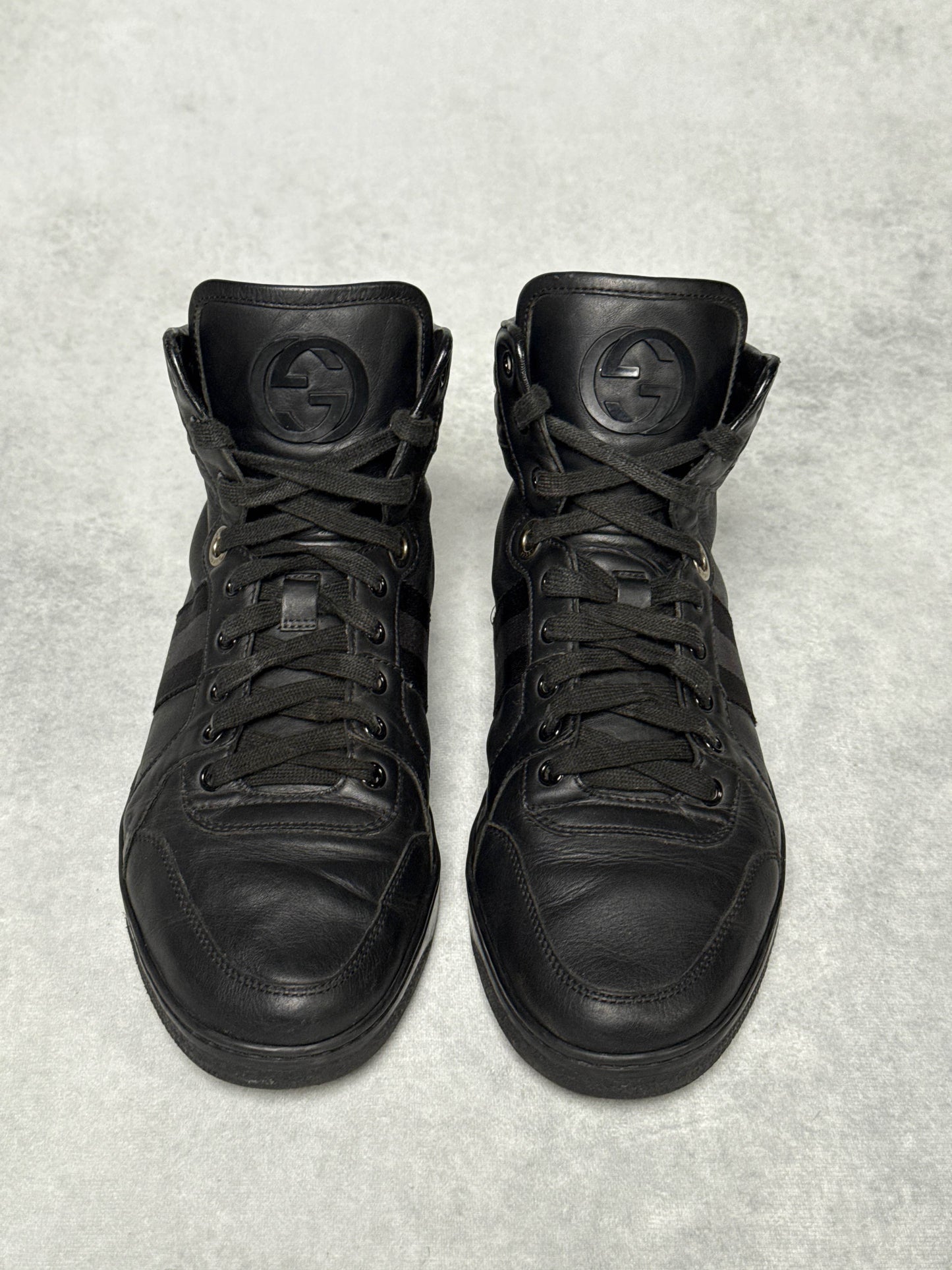 Gucci High-Top Sneaker GG Triple Black (42)