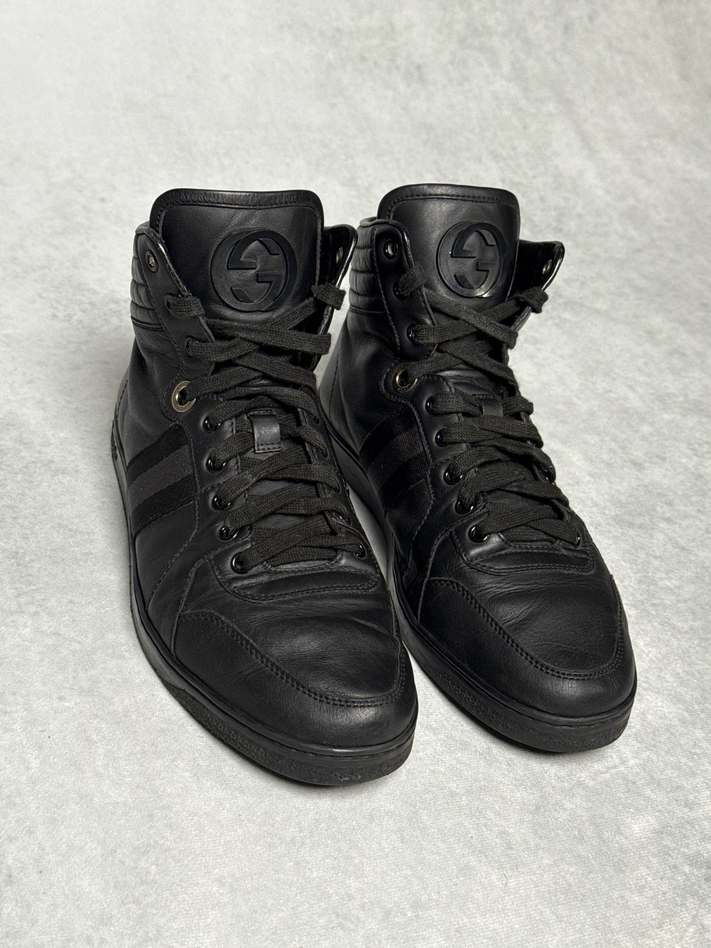 Gucci High-Top Sneaker GG Triple Black (42)