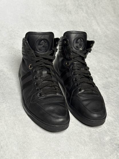 Gucci High-Top Sneaker GG Triple Black (42)