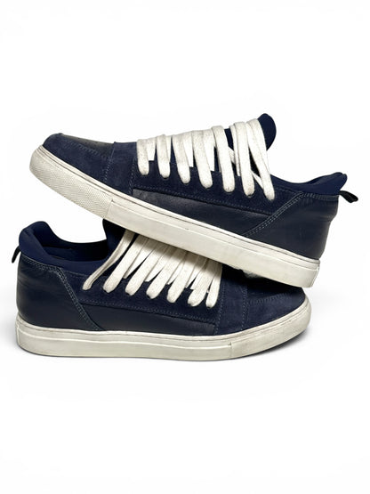 Kris van Assche SS2015 Multilace Low-Tops Navy (41.5)