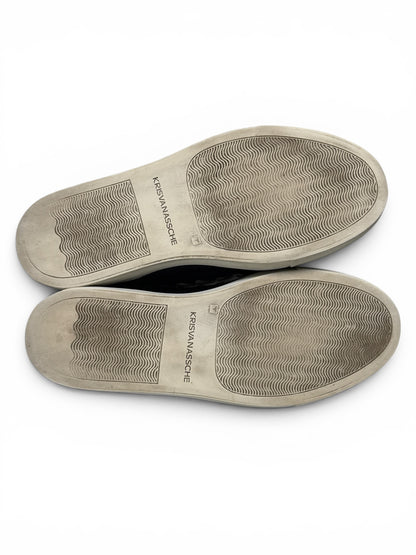 Kris van Assche SS2015 Multilace Low-Tops Navy (41.5)