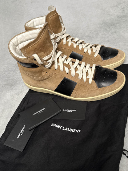 Saint Laurent SL/10H Brown Suede (46)
