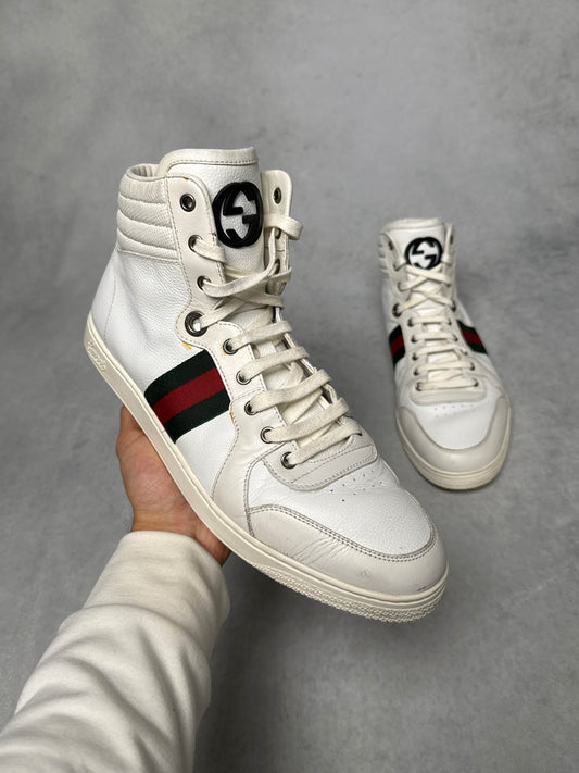 Gucci High-Top Sneaker Retro White (46)