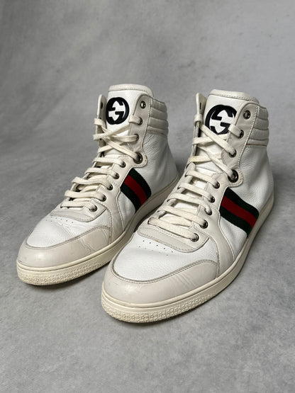 Gucci High-Top Sneaker Retro White (46)