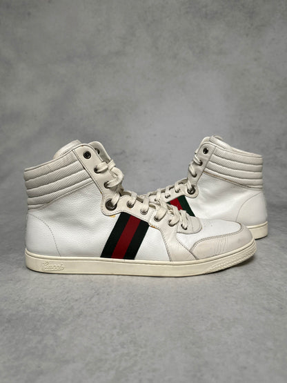 Gucci High-Top Sneaker Retro White (46)