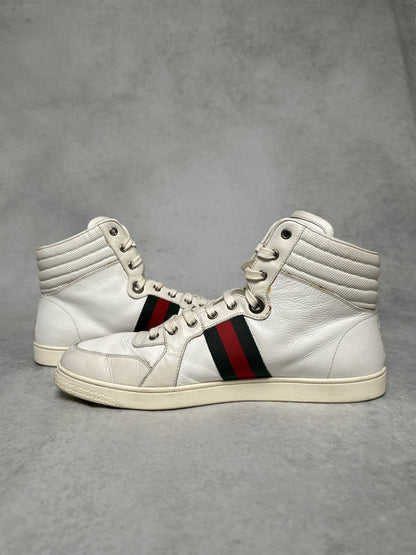 Gucci High-Top Sneaker Retro White (46)
