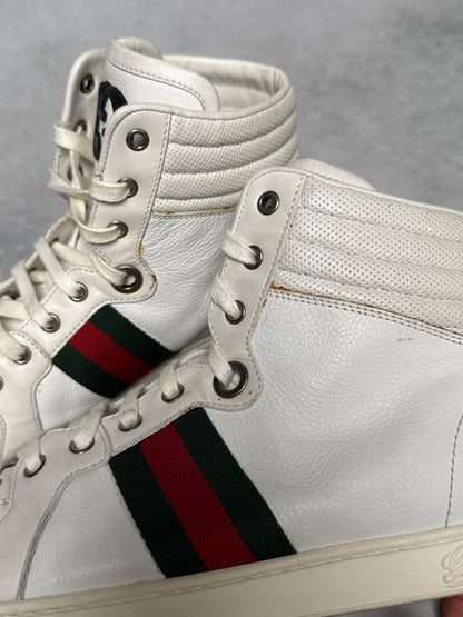 Gucci High-Top Sneaker Retro White (46)