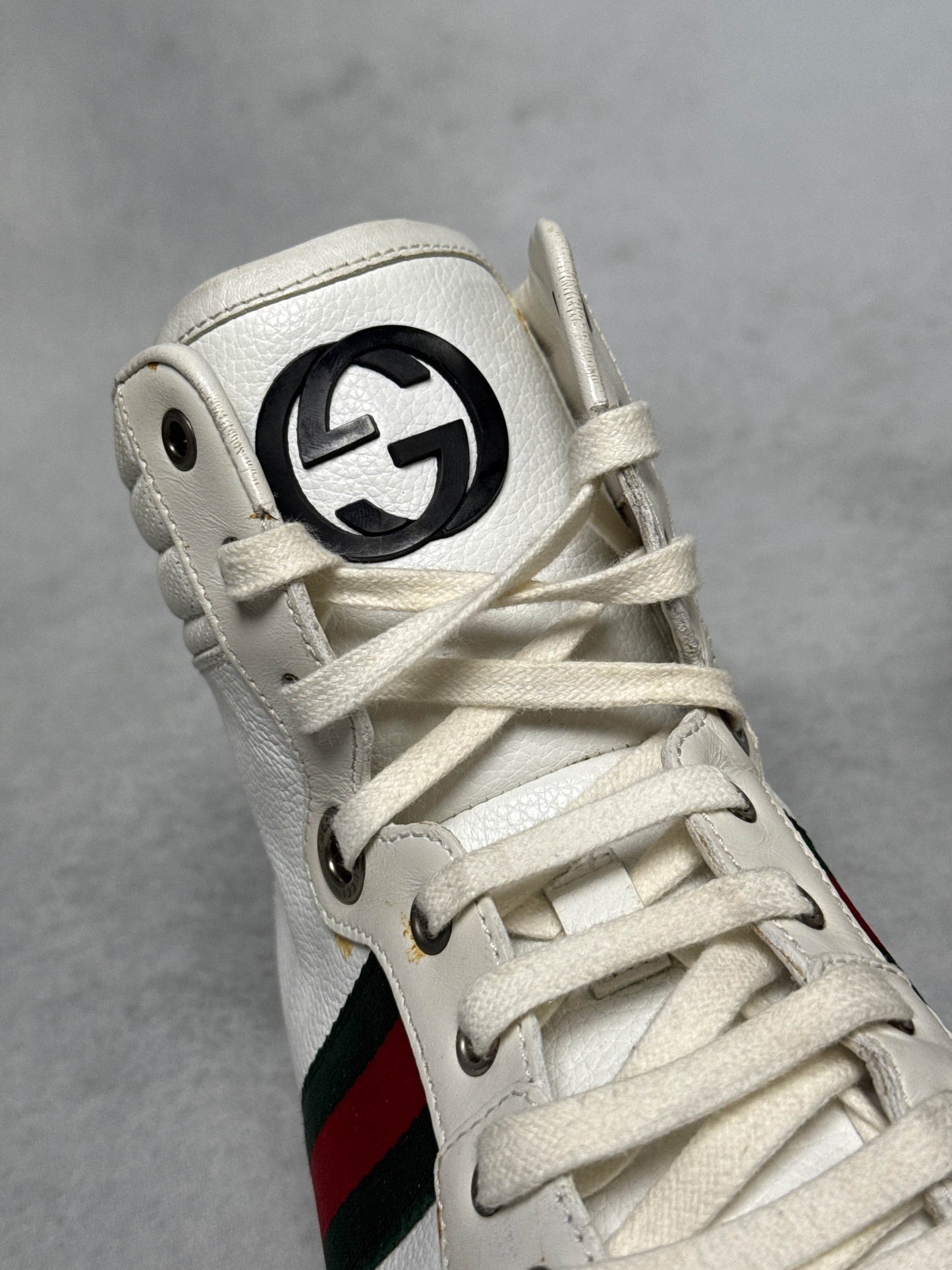 Gucci High-Top Sneaker Retro White (46)