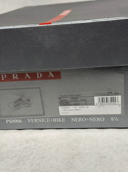 Prada Vintage America's Cup Black Patent Leather (43)