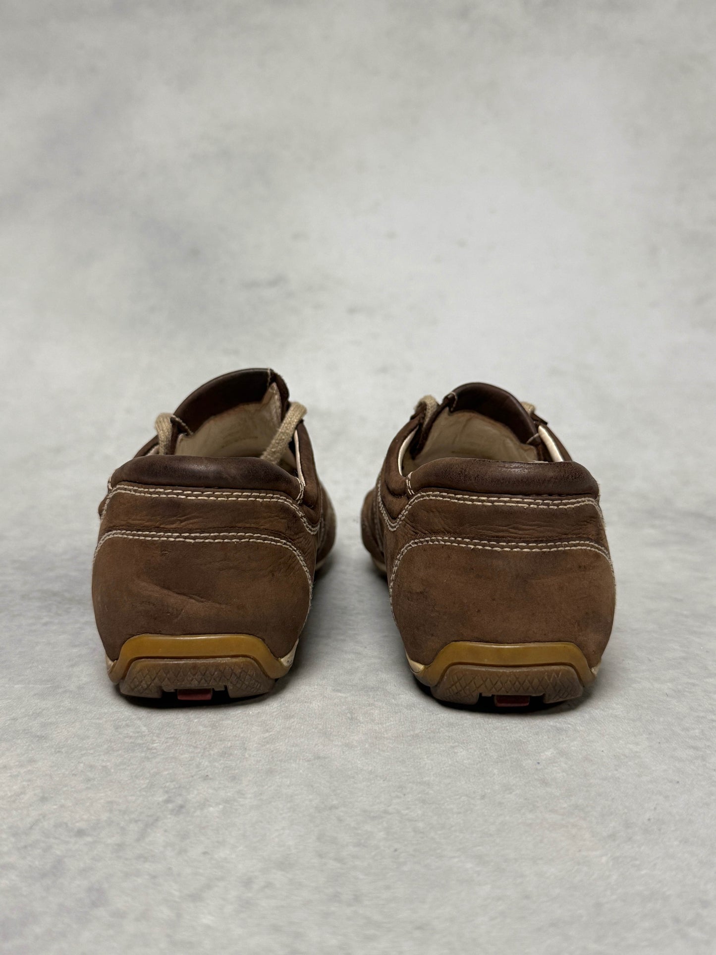 Prada Vintage Sneaker Nubuck Leather Brown (39.5)