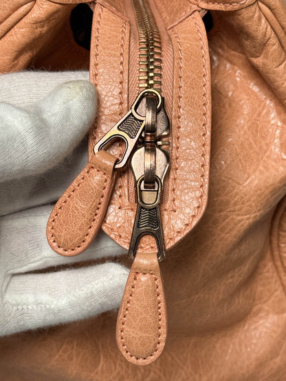 Balenciaga Monday Bag Giant 12 Silver Hardware Rose Blush