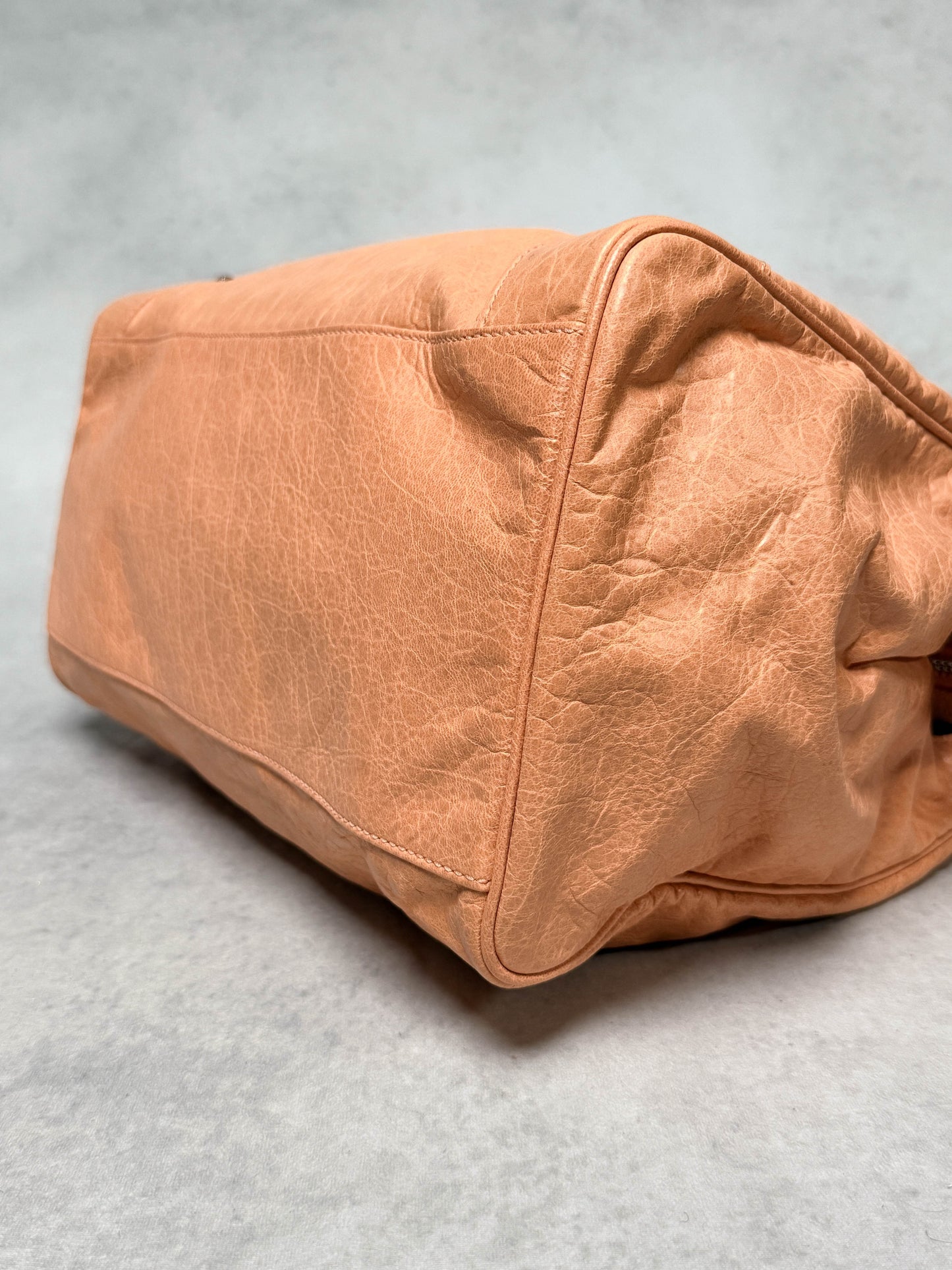 Balenciaga Monday Bag Giant 12 Silver Hardware Rose Blush