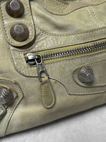 Balenciaga City Part Time Bag Giant 21 Silver Hardware Sahara