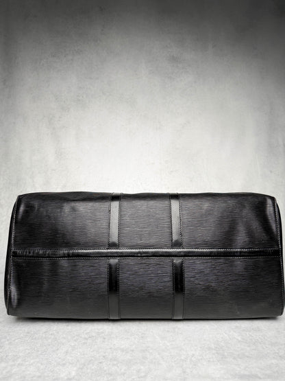 Louis Vuitton Keepall 55 Black Epi Leather 1993