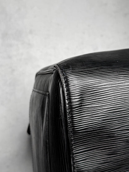 Louis Vuitton Keepall 55 Black Epi Leather 1993
