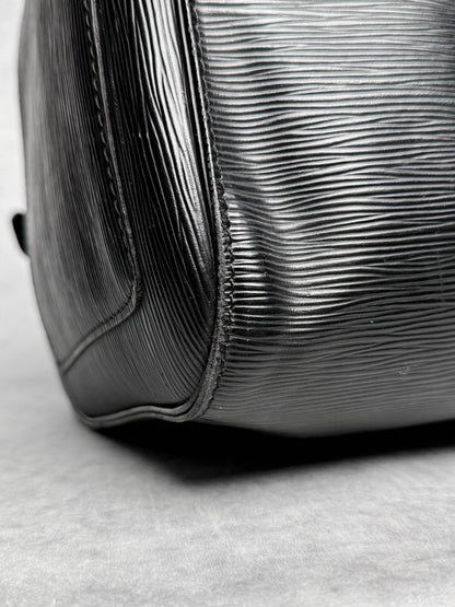 Louis Vuitton Keepall 55 Black Epi Leather 1993