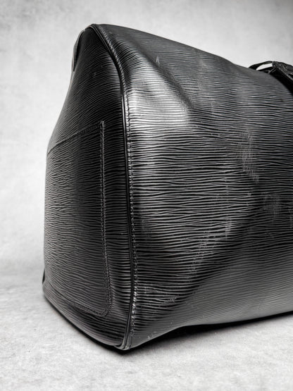 Louis Vuitton Keepall 55 Black Epi Leather 2006