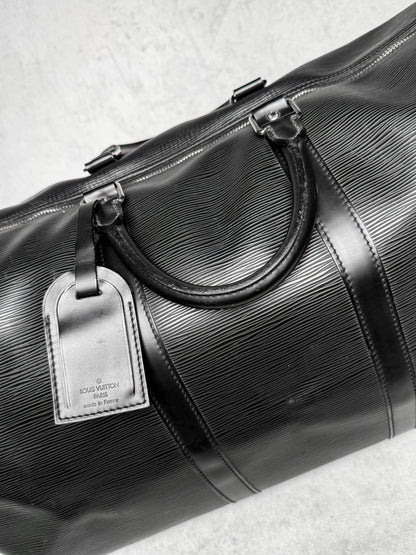 Louis Vuitton Keepall 55 Black Epi Leather 2006