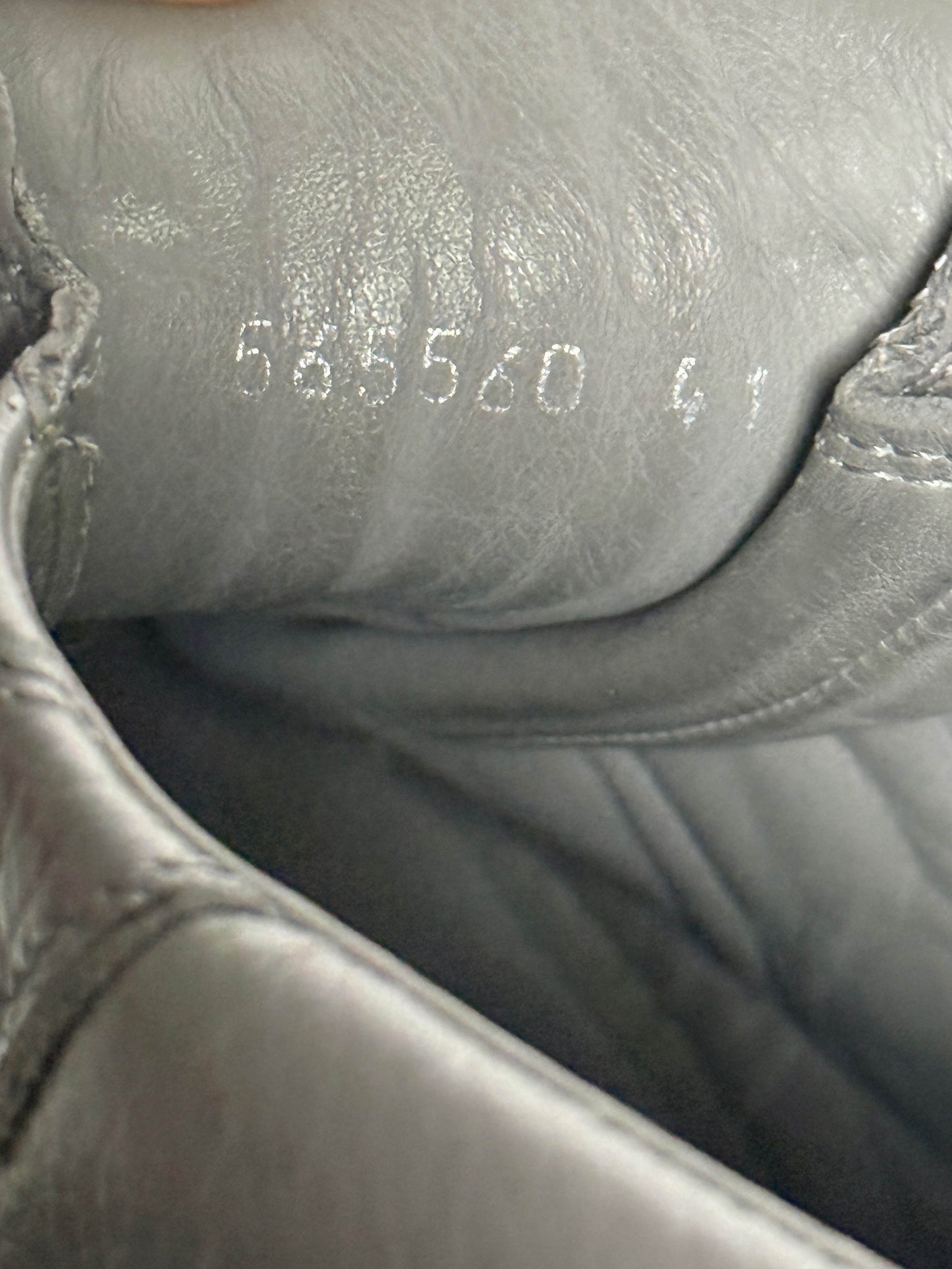 Balenciaga Arena High Grey Full Grain Leather (43)