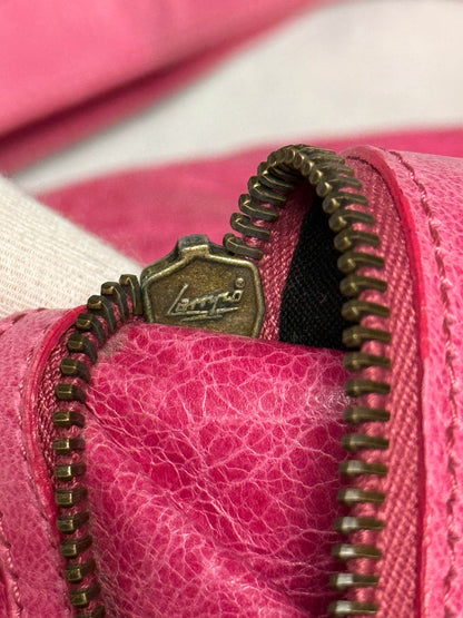 Balenciaga Moto Messenger Bag Pink