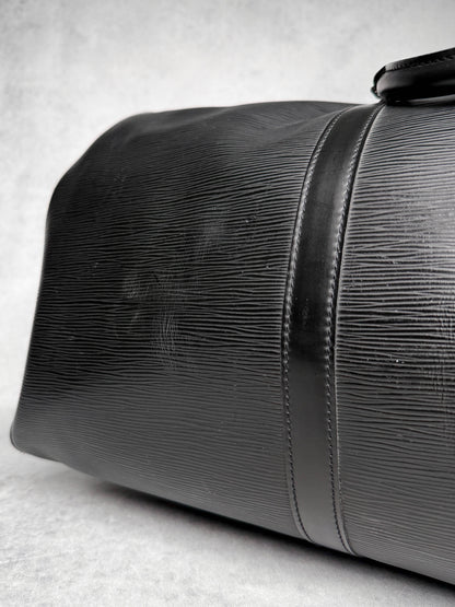 Louis Vuitton Keepall 55 Black Epi Leather 2006