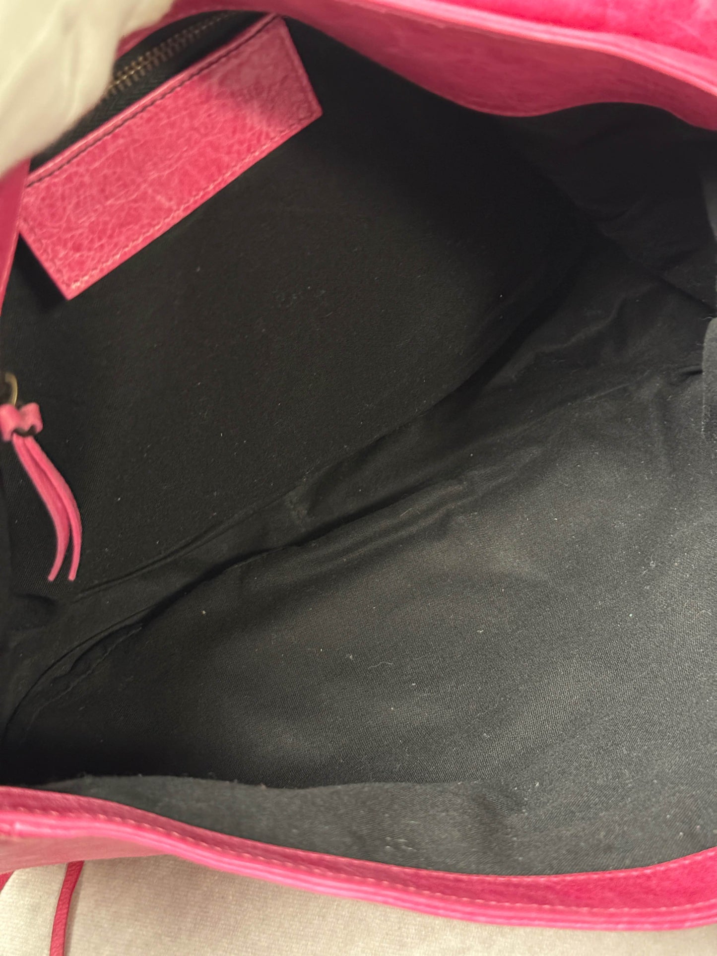 Balenciaga Moto Messenger Bag Pink