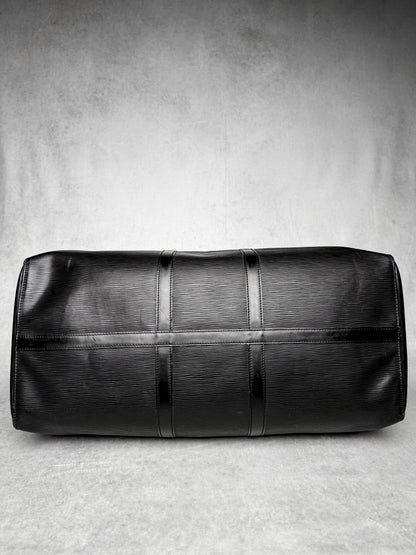 Louis Vuitton Keepall 55 Black Epi Leather 2006