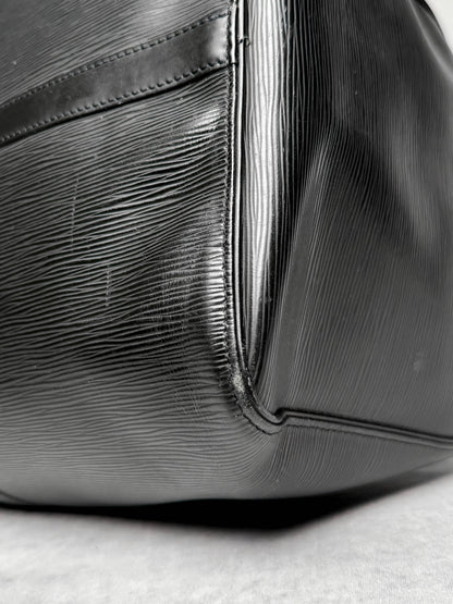 Louis Vuitton Keepall 55 Black Epi Leather 2006