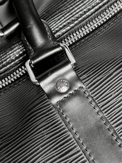 Louis Vuitton Keepall 55 Black Epi Leather 2006