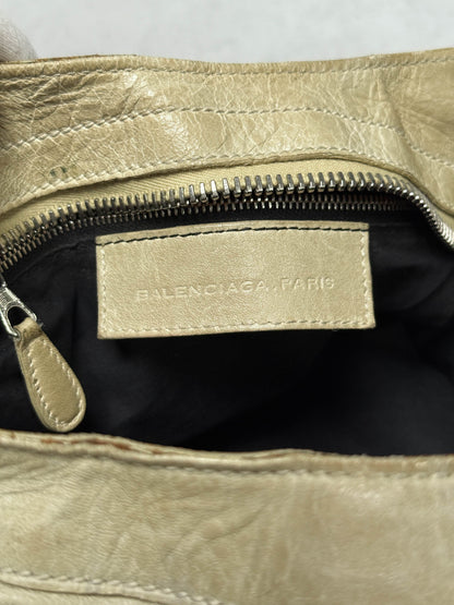 Balenciaga City Part Time Bag Giant 21 Silver Hardware Sahara
