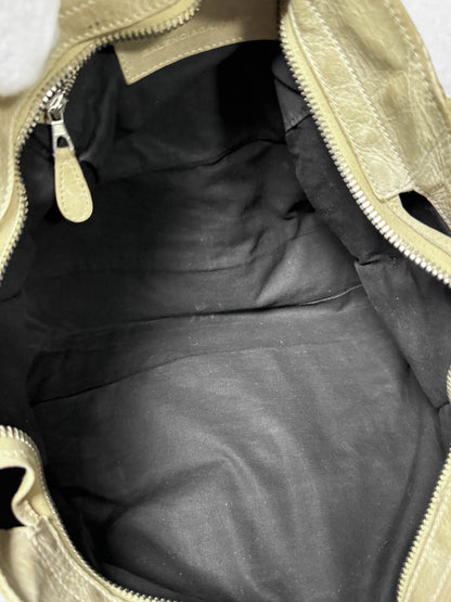Balenciaga City Part Time Bag Giant 21 Silver Hardware Sahara